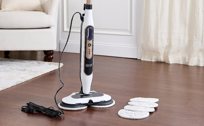 Shark Steam Scrub Steam Mop with Steam Blaster and 6 Pads