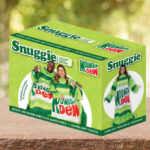 Snuggie Wearable Fleece Blanket with Sleeves Mountain Dew