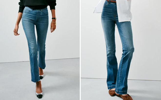 Spanx Kick Flare Jeans