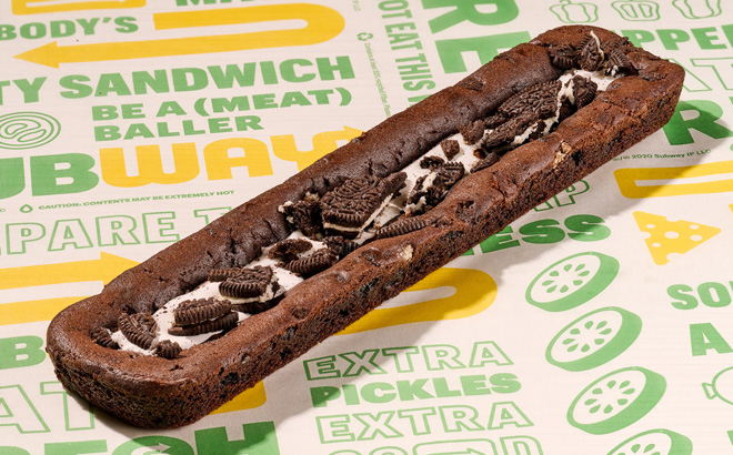 Subways OREO Footlong Cookie