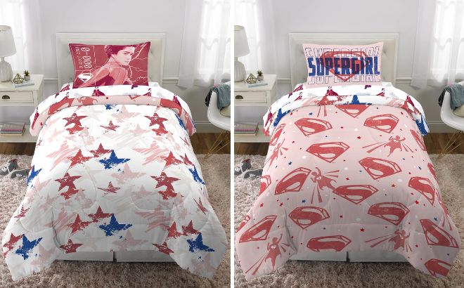 Supergirl Kids Twin Bed in a Bag