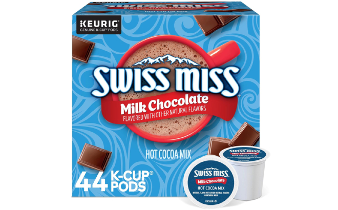 Swiss Miss Milk Chocolate Hot Cocoa Keurig K Cup Pods