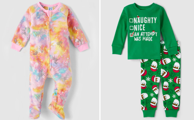 The Childrens Place Baby And Toddler One Piece Pajamas