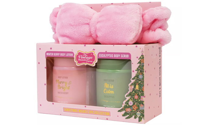 The Vintage Cosmetic Company Christmas Wishes Spa Collection