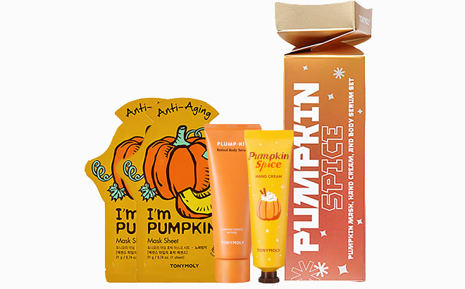 Tonymoly Pumpkin Spice Cracker Box Set