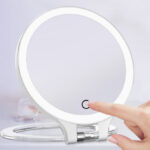 Travel Makeup Mirror with Light