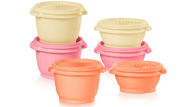 Tupperware 12 piece Heritage Mini Storage Bowl Set 1