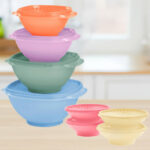 Tupperware 16 Piece Bowl Set on a Table