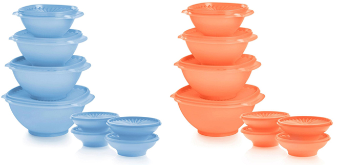 Tupperware 16 Piece Bowl Set