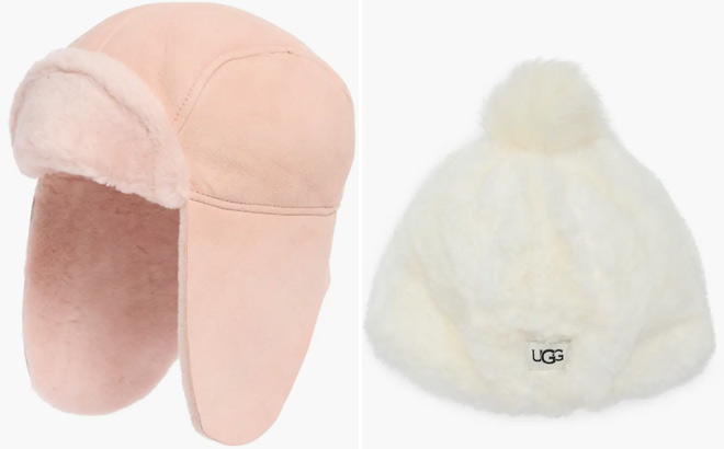 UGG Genuine Shearling Trapper Hat