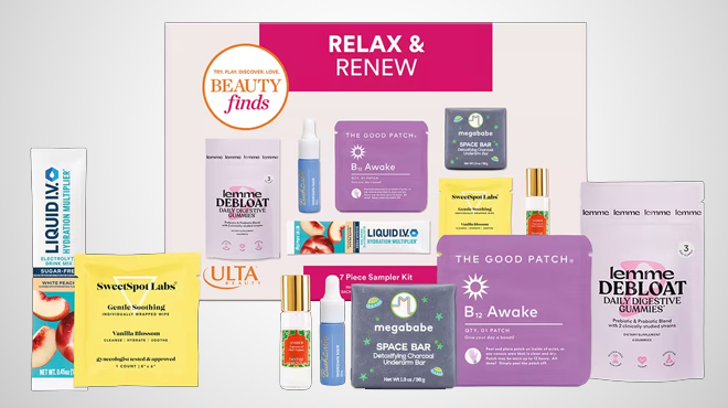 ULTA Beauty Relax Renew Gifts Set