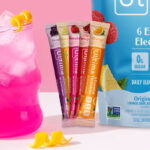 Ultima Replenisher Gut Health Drink Mix Sticks on a Table