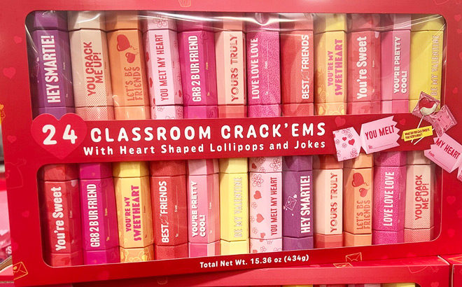 Valentines Day Classroom Crack Ems 24 Piece Set