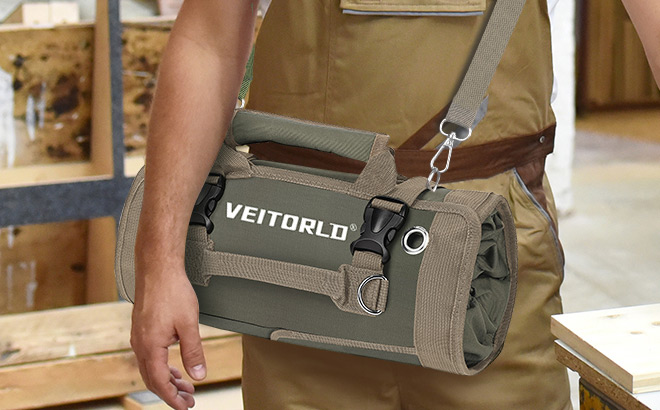 Veitorld Tool Roll Up Bag