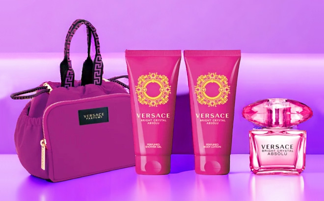 Versace Bright Crystal 4 Piece Gift Set