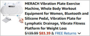 Vibration Plate Exercise Machine Screenshot