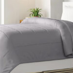 Wayfair Basics Polyester Down Alternative Comforter in Light Gray Color