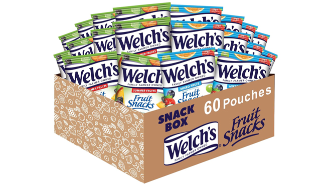 Welchs Mixed Fruit Summer Fruits Variety 60 Pack