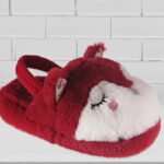 Wonder Nation Girls Fox Plushie Slippers