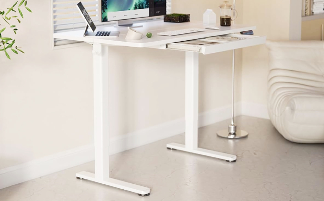 YDN Standing Desk with Drawers