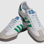 adidas Samba OG Athletic Shoe Cloud White Green