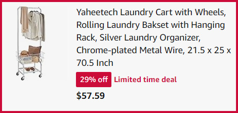 aheetech Laundry Cart Summary