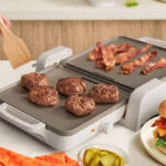 bella Fold Store Dual Temp Griddle