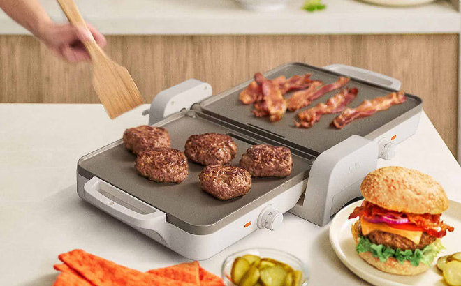 bella Fold Store Dual Temp Griddle