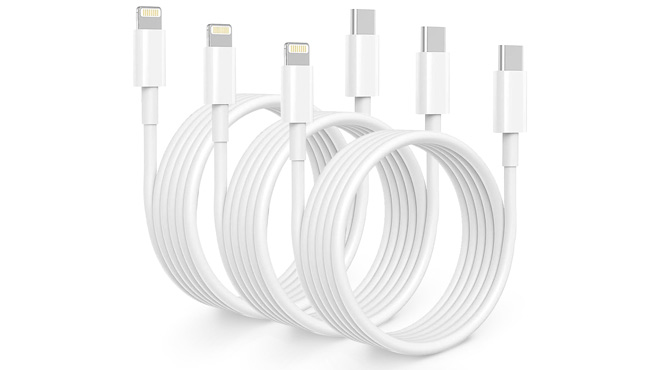 iPhone Charger Cable 3 Pack