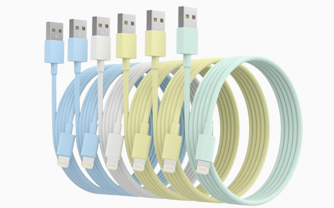 iPhone Charger Cable 5 Pack