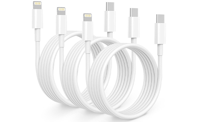 iPhone Charger Cord 3 Pack