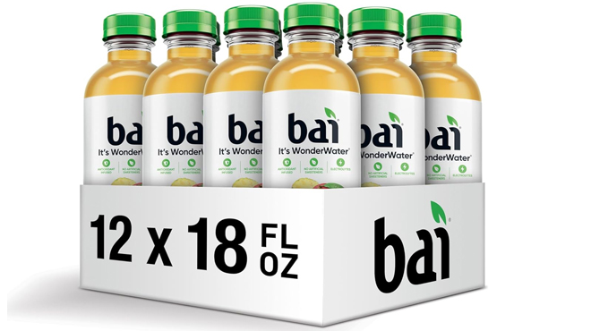 pack of twelve Bai Antioxidant Flavored Water in Pilavo Pineapple Mango