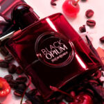 YSL Black Opium Eau de Parfum Over Red