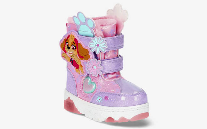 Paw Patrol Toddler Girls Skye Winter Boots