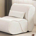 Wade Logan Chever Fabric Upholstered Lounge Chair