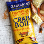 Zatarains Crawfish Shrimp Crab Boil on the Paper