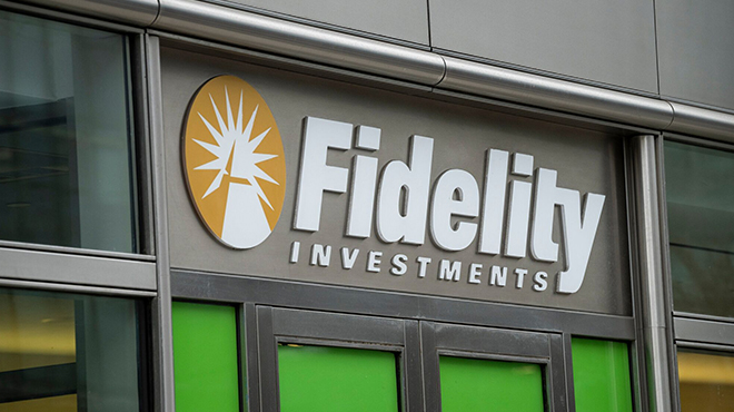 Fidelity Investments Sign