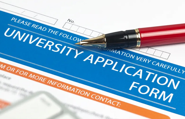 University Application Form