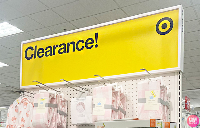Clearance Sign at Target