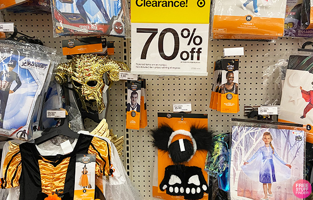 Halloween Clearance at Target