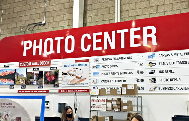 Photo Center at Costco