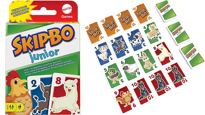 SkipBo Junior Board Game