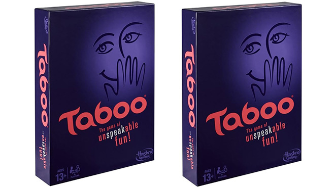 Taboo Board Game 