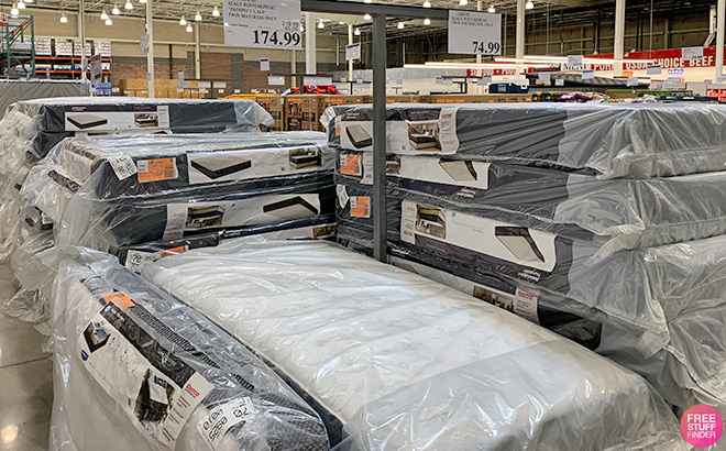 Mattresses at Costco