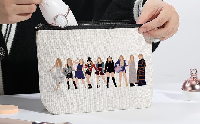 Album Inspired Makeup Bag