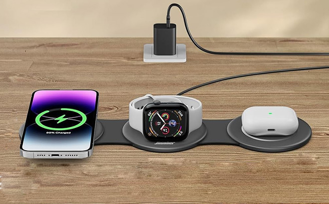 Charging Station For Apple Devices 3 In 1