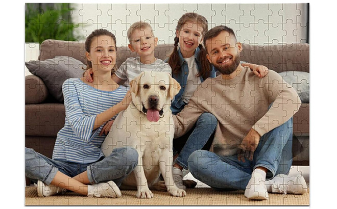 Custom 200 Piece Horizontal Photo Puzzle