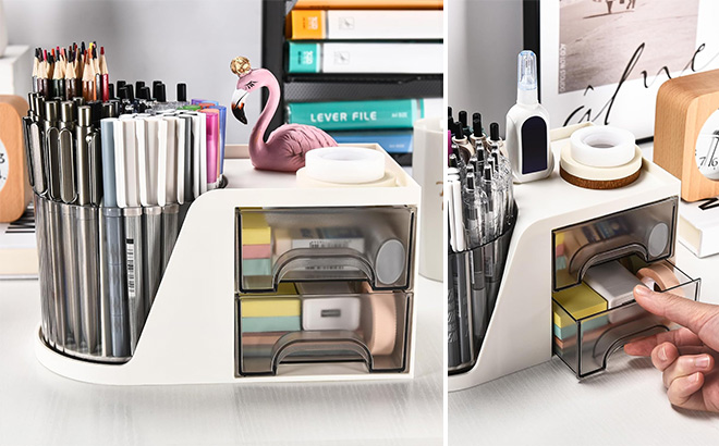 Rotating Desk Organizer