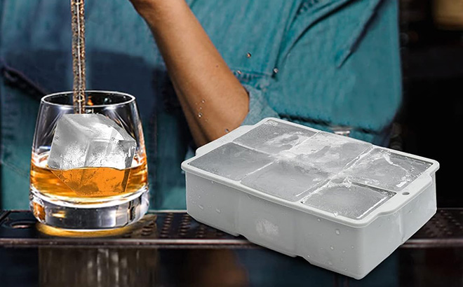 Silicone Ice Cube Tray