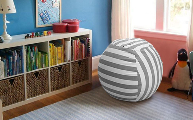 Stuffed Animal Storage Bean Bag Chair